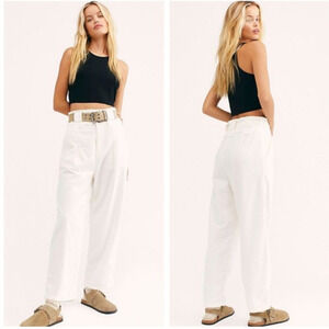 Free People One Way High Waisted 100% Cotton Pants